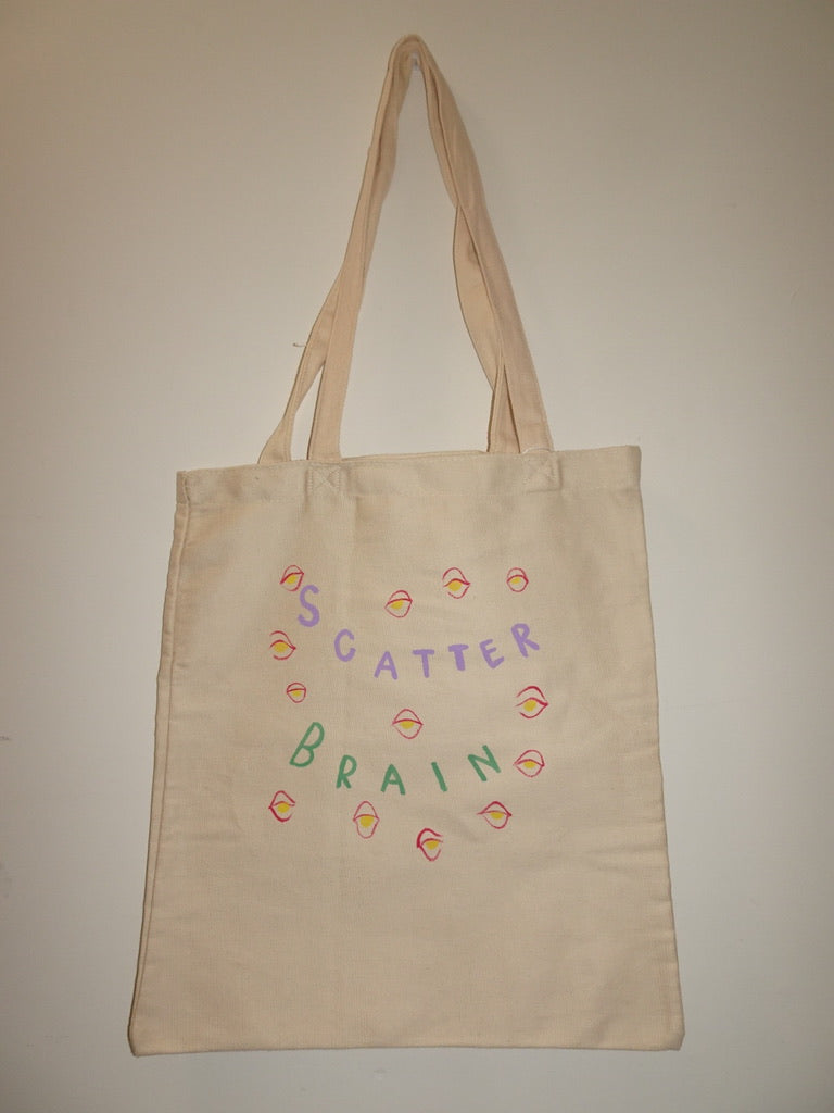 Color Tote With Lips