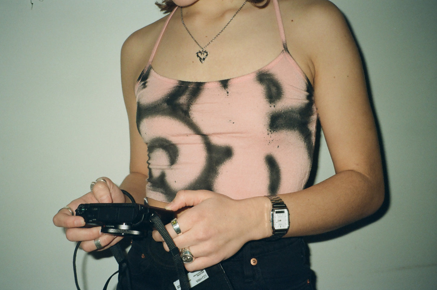 Pink Crop Top